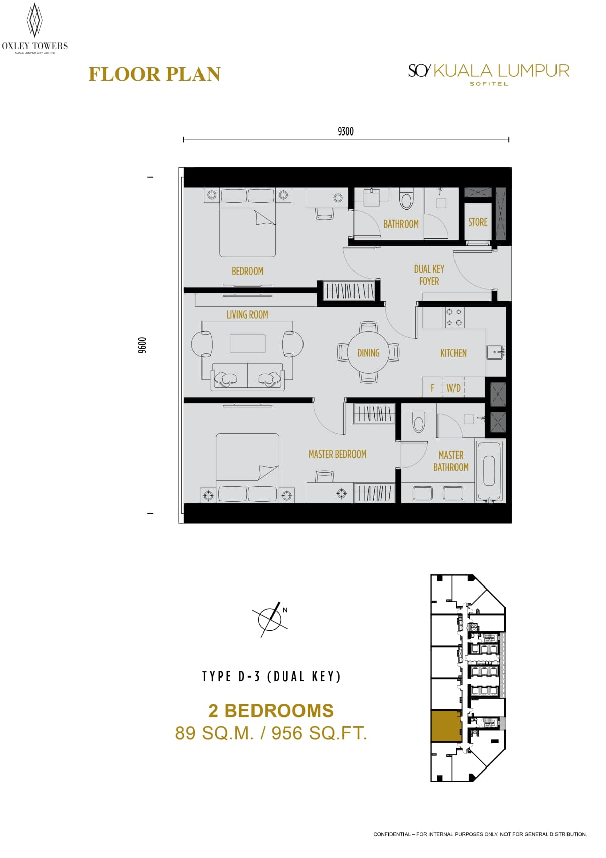 So Sofitel Residences Layout Plan